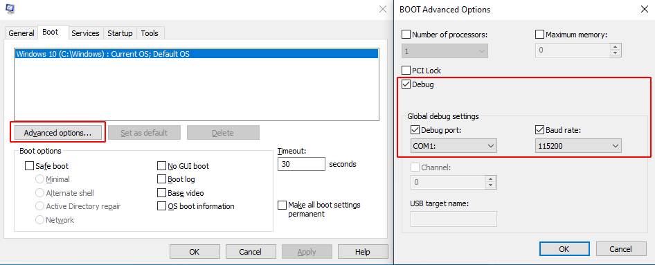 Windows Advanced Boot Options"